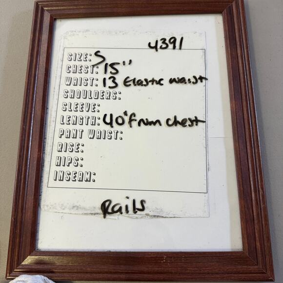 Rails Leni Midi Cafe Floral Dress Sz Small NEW - Picture 7 of 7